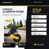 TOOINS X2 3000W Dual Motor Urban Electric Scooter