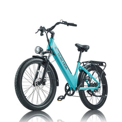 Burchda AZ26 blue electric bike