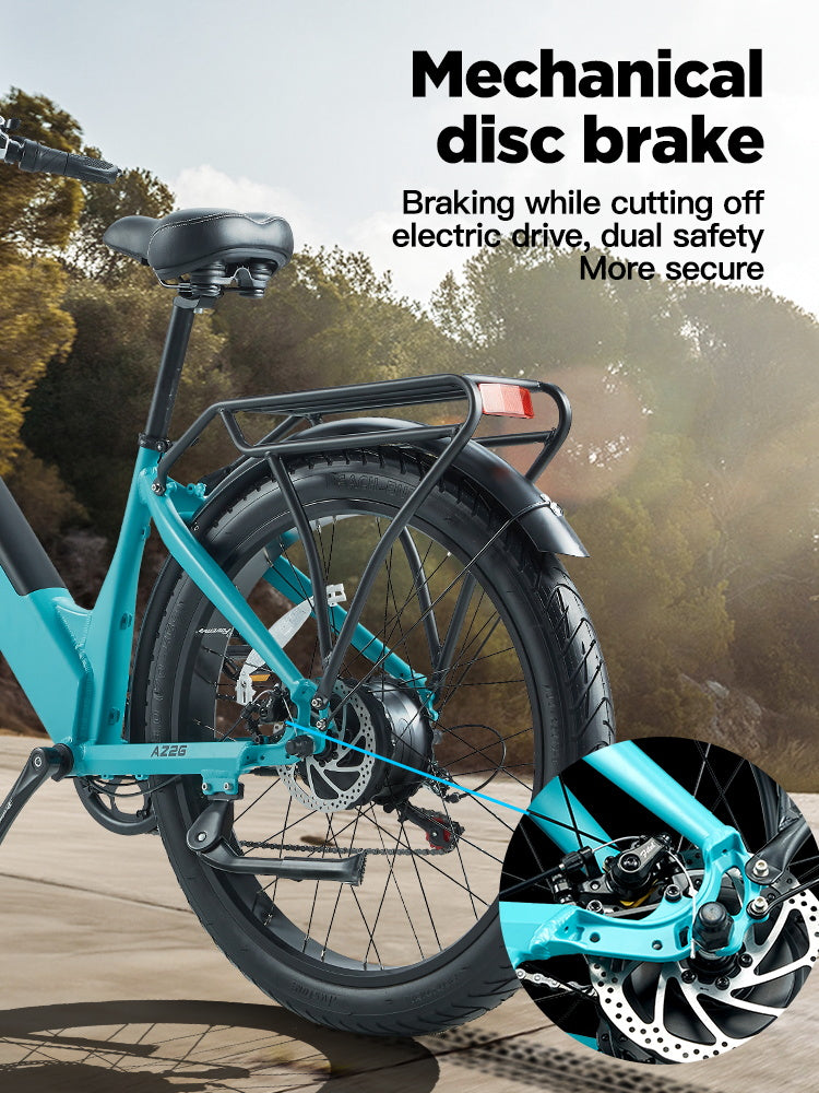 Burchda AZ26 brake feature