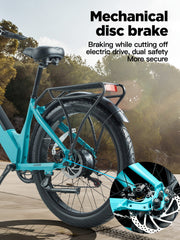 Burchda AZ26 brake feature