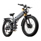 Burchda R5 PRO Max gray electric bike