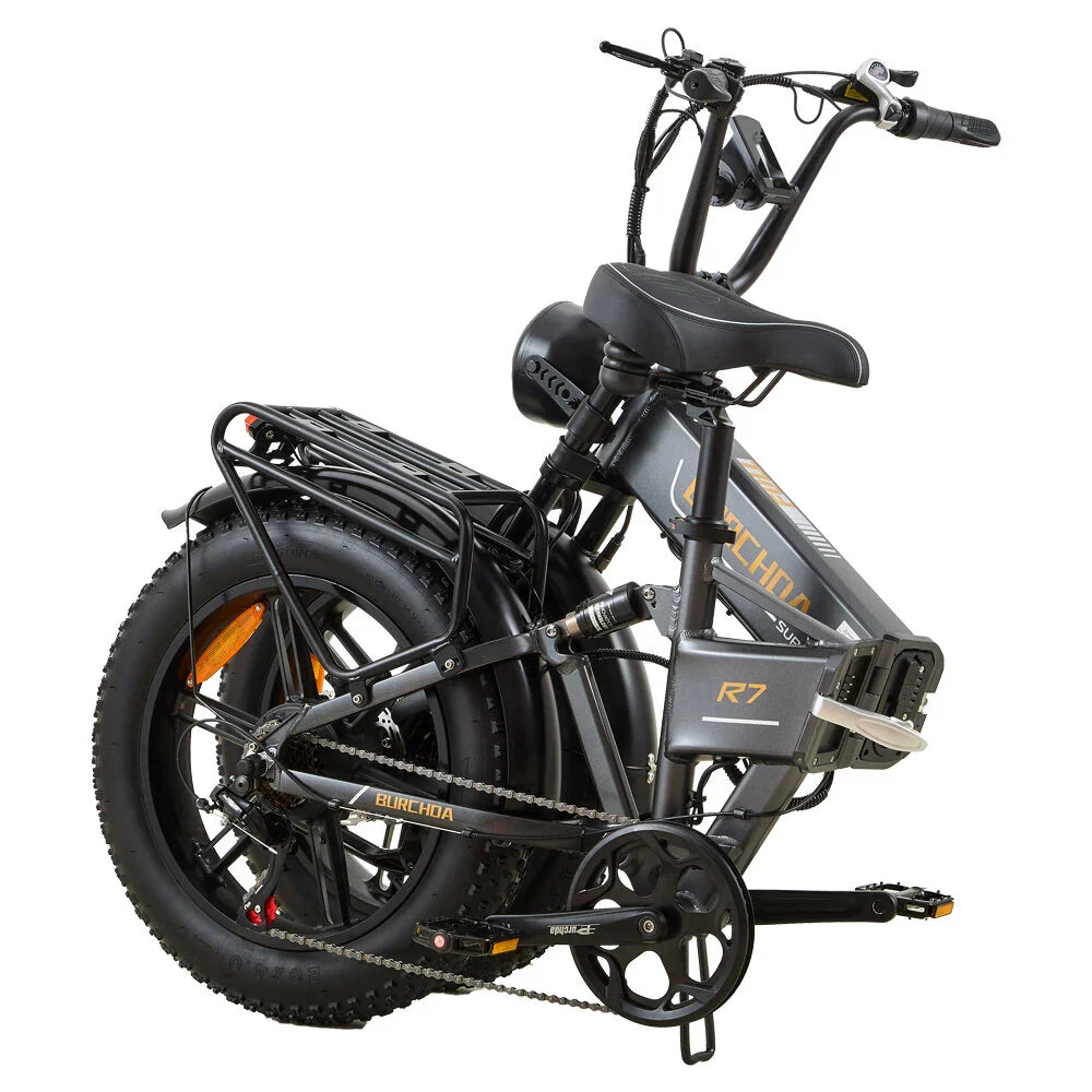 Burchda R7 AWD electric bike view 2