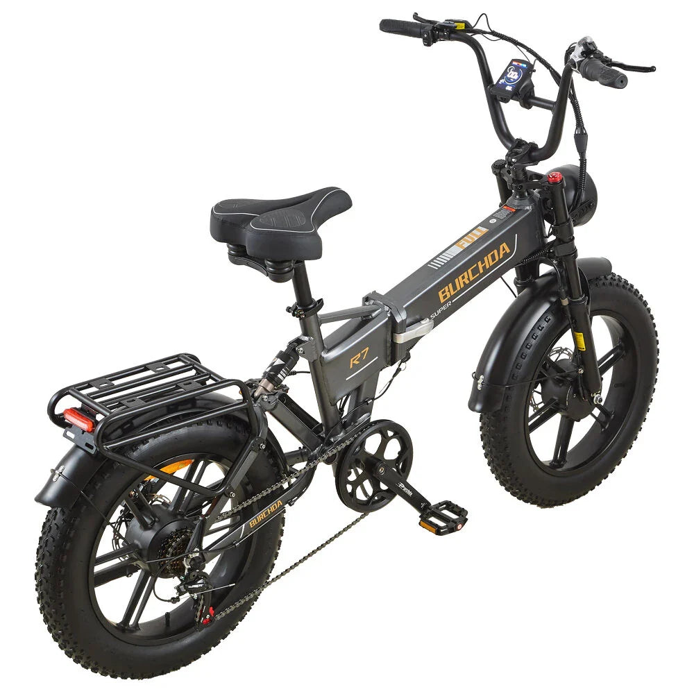 Burchda R7 AWD electric bike view 5