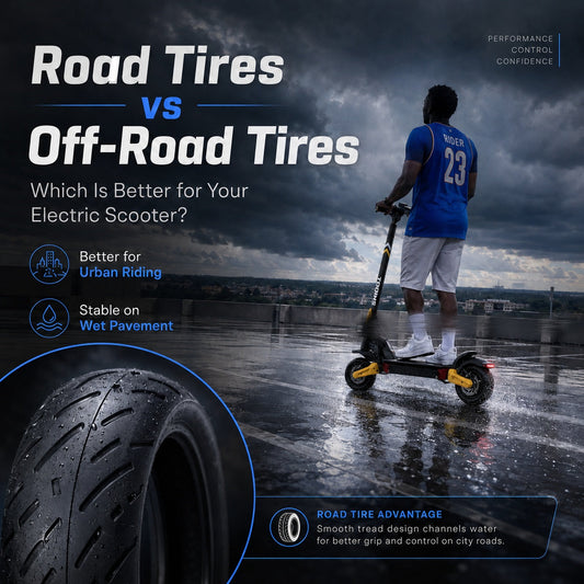 Road Tires vs Off-Road Tires for Electric Scooters