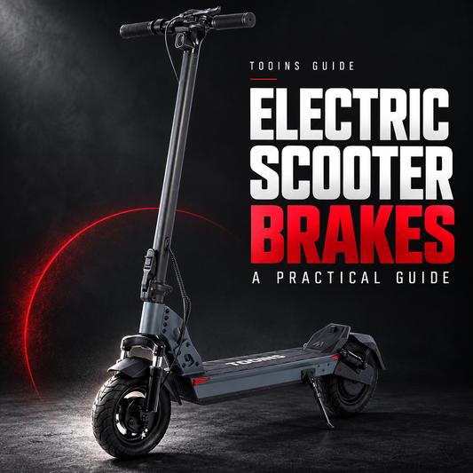 Do Electric Scooter Brakes Matter? A Practical Guide — TOOINS illustrated guide cover