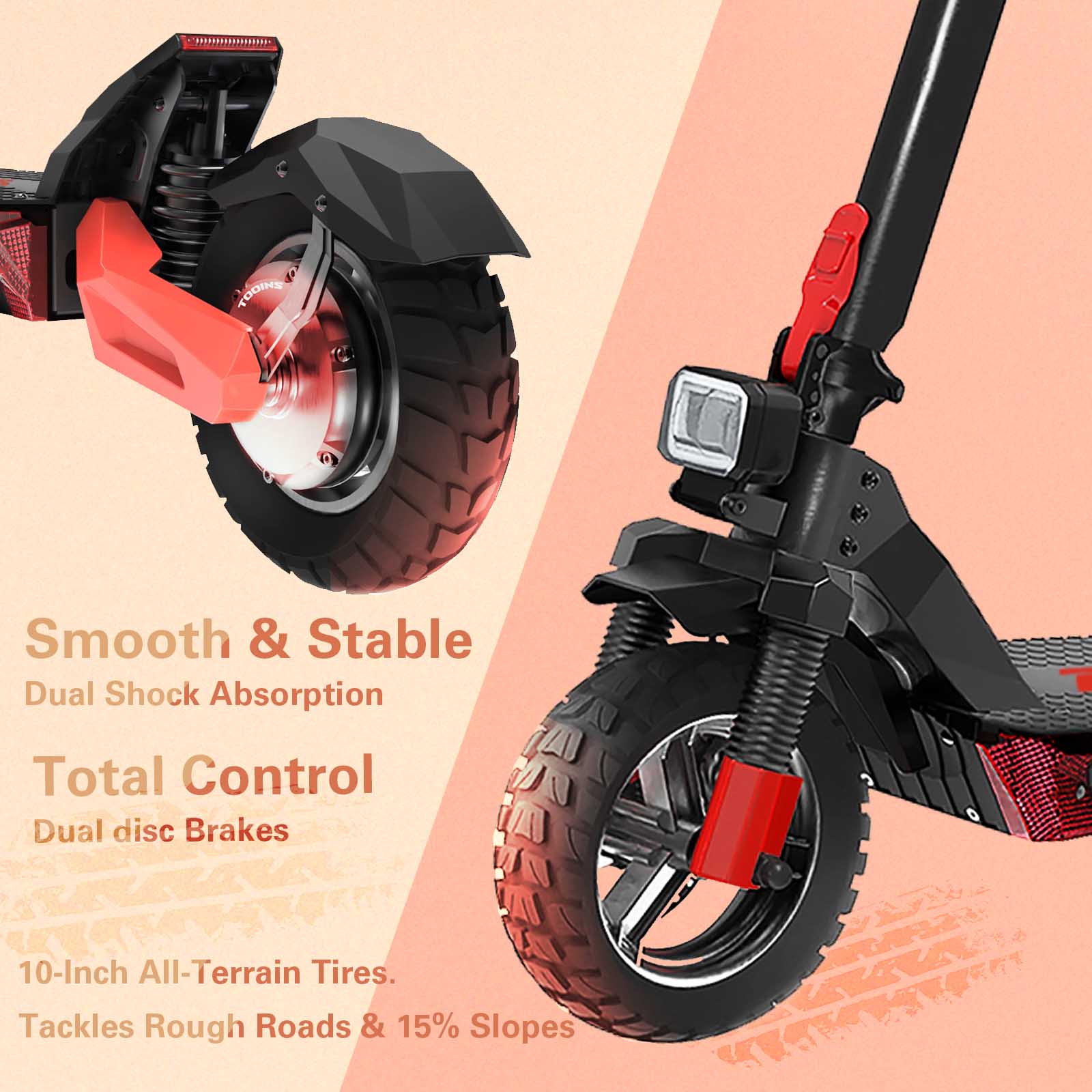 TOOINS X1 600W Adult Electric Scooter
