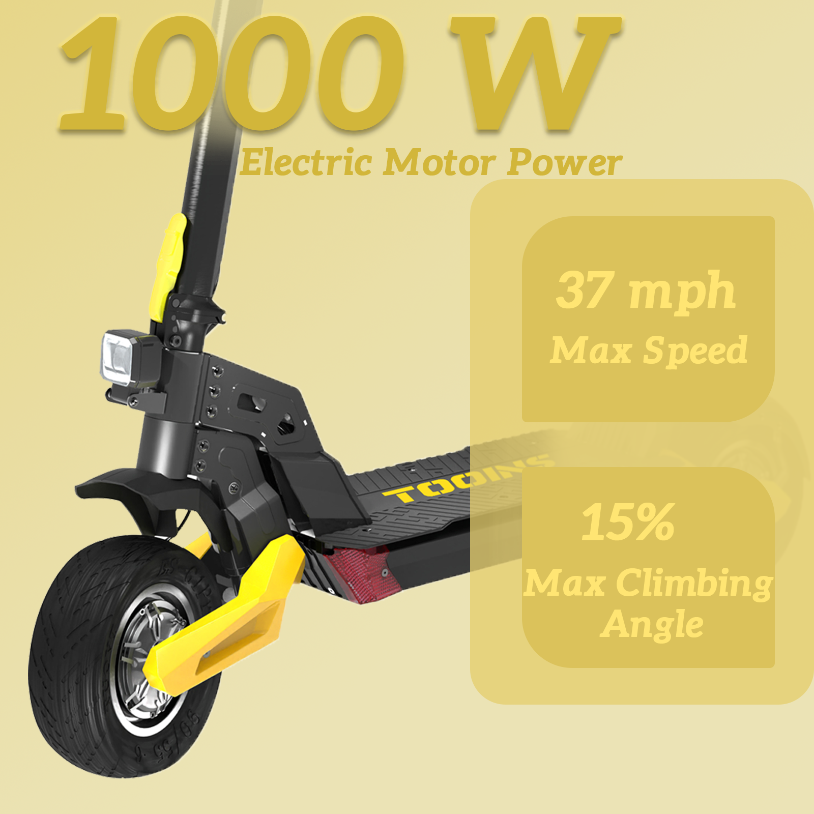 TOOINS X2 1000W High-Speed Electric Scooter