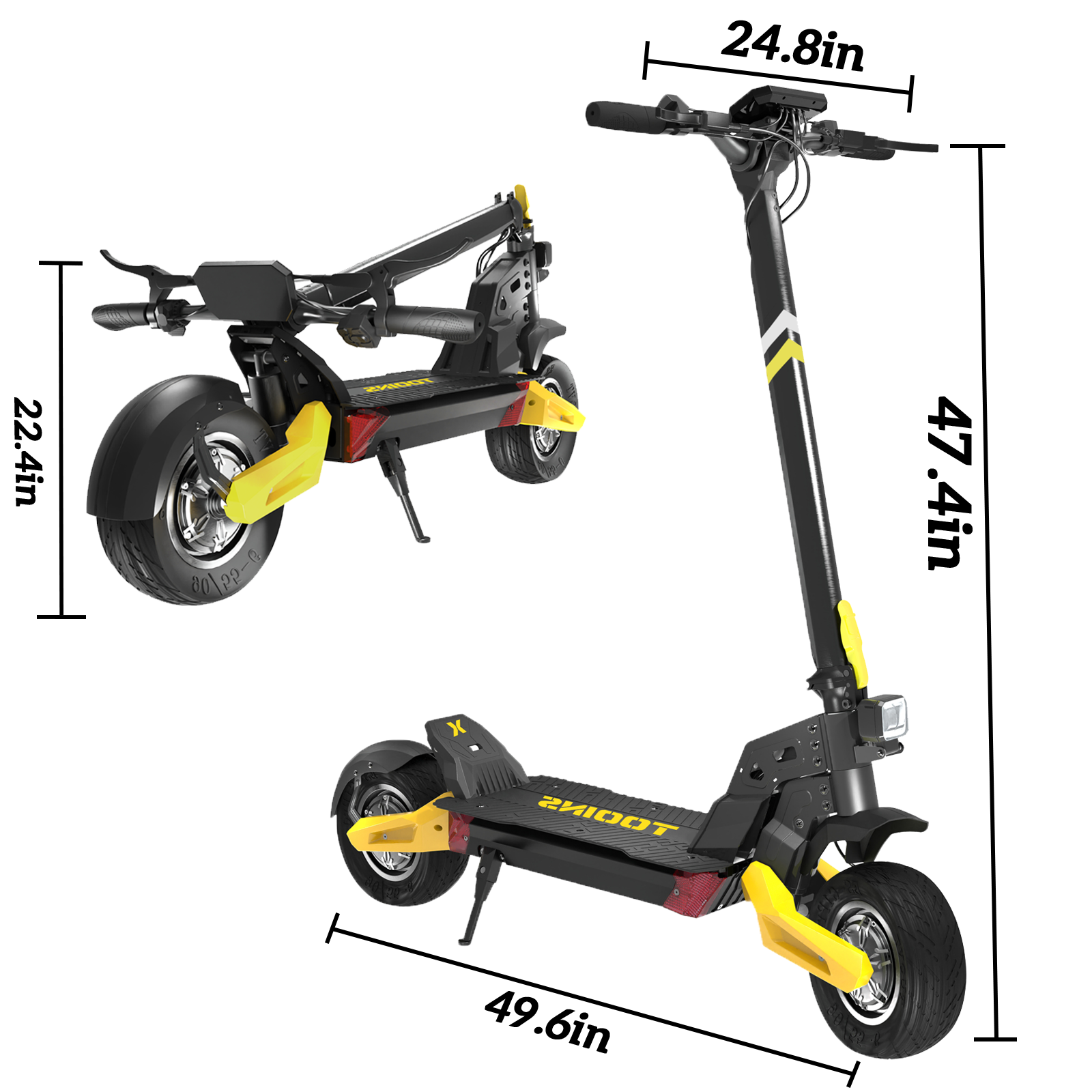 TOOINS X2 1000W High-Speed Electric Scooter
