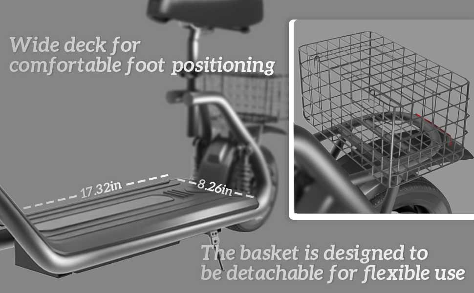 TOOINS M2 Electric Scooter with Seat