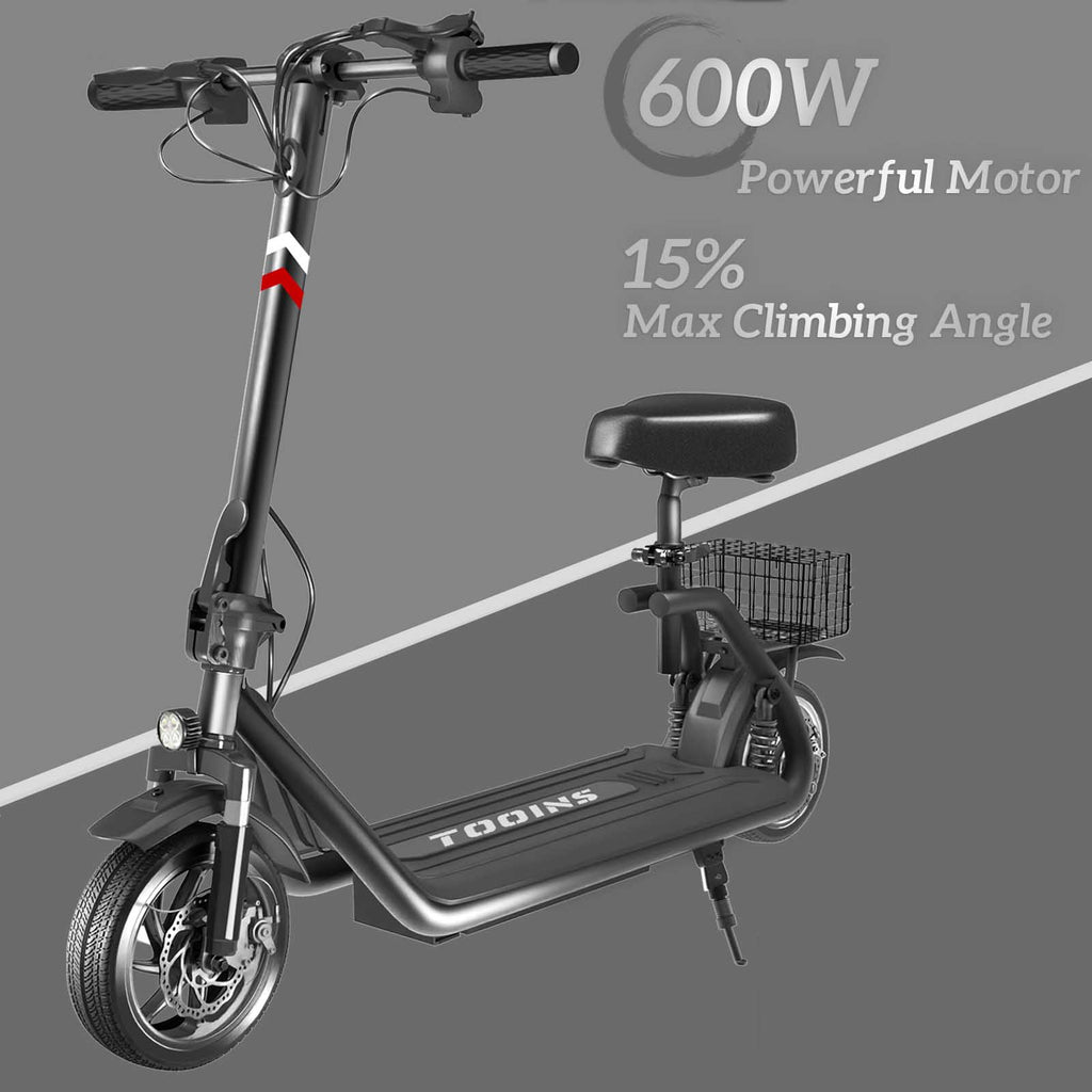 TOOINS M2 Electric Scooter with Seat