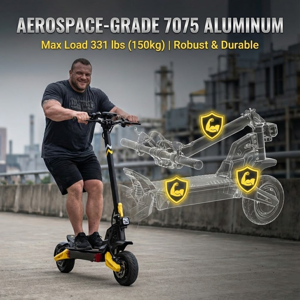 BUILT LIKE A TANK: AEROSPACE-GRADE STRENGTH