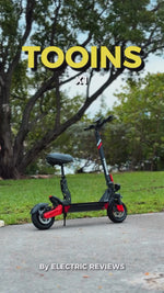 TOOINS X1 1200W Electric Scooter with Seat