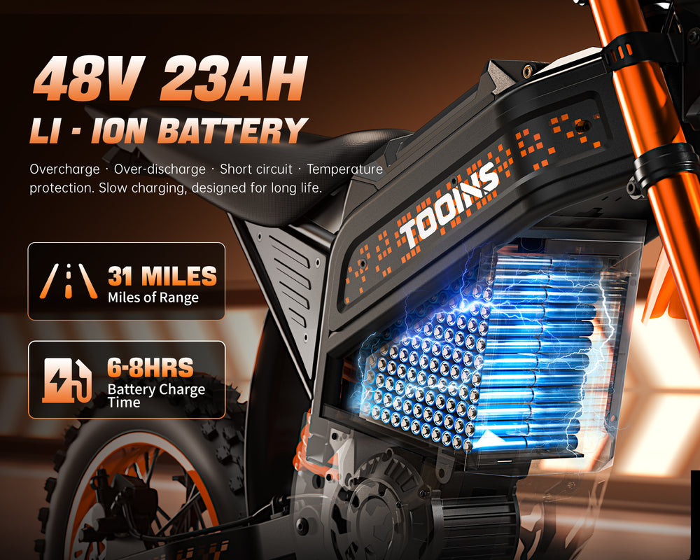 48V 23Ah Long-Range Li-ion Battery