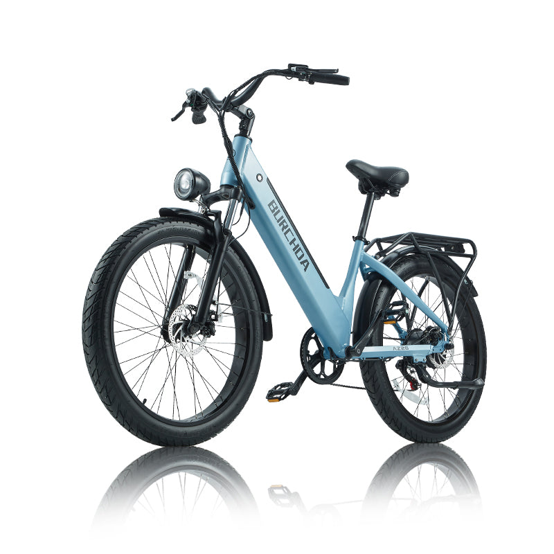 Burchda AZ26 gray electric bike