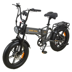 Burchda R7 AWD electric bike view 3
