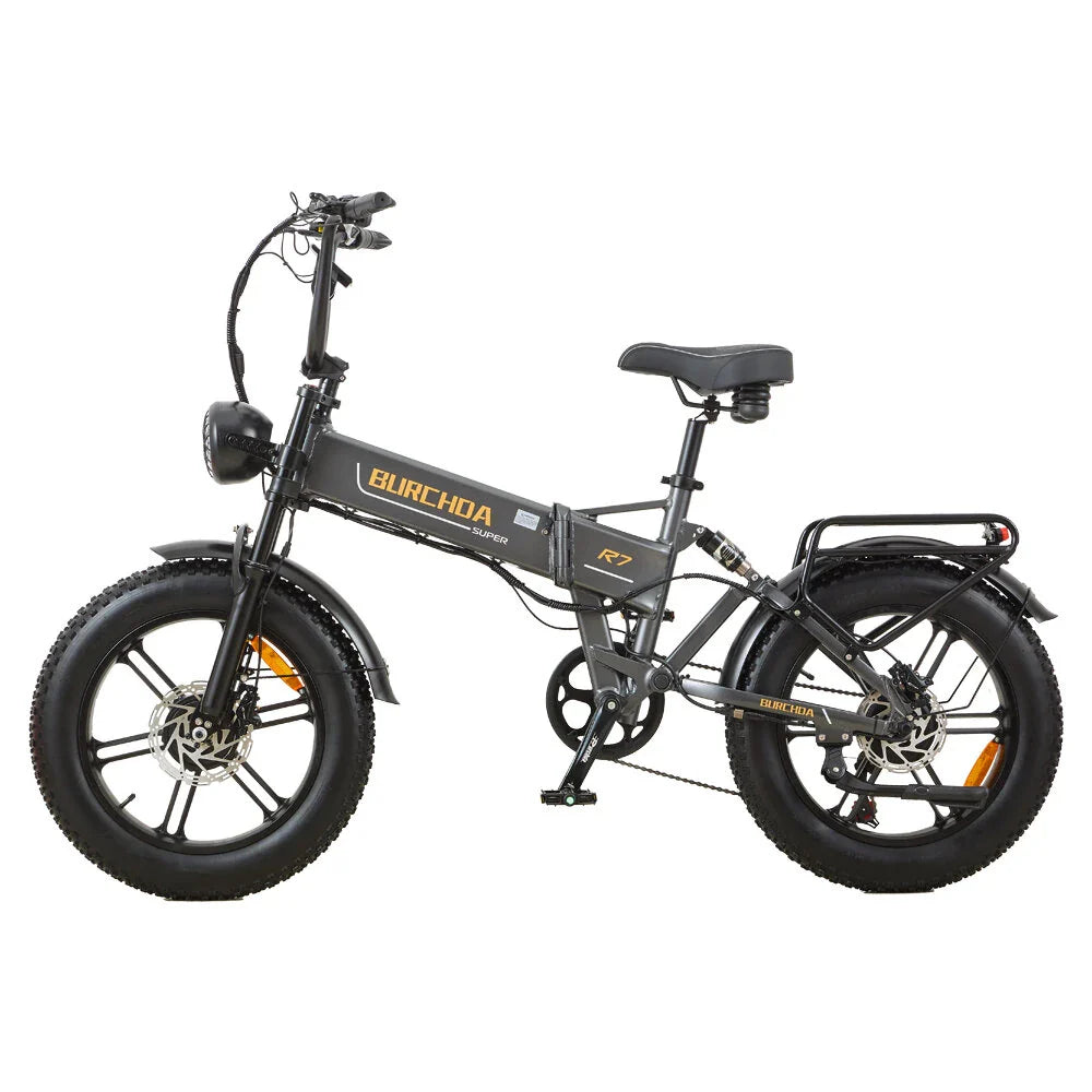 Burchda R7 AWD electric bike view 4
