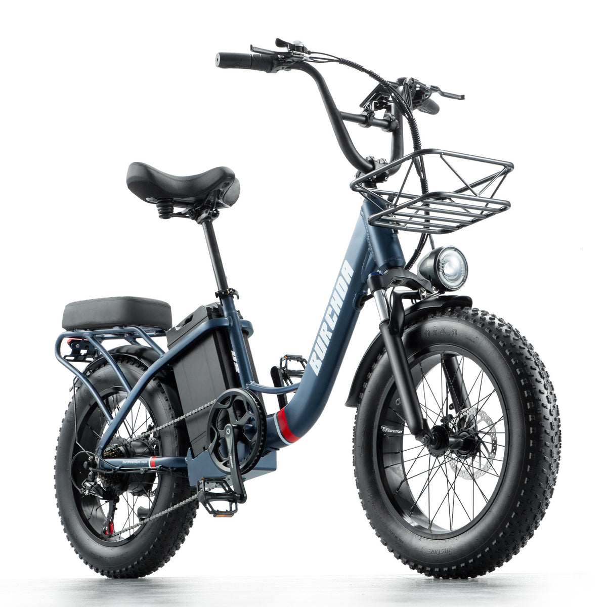 Burchda U8 blue electric bike